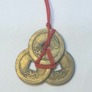 💥5/$15 🪙 Chinese Fortune Coins Feng Shui Ching Good Luck Amulet Abundance